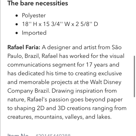 Mickey Mouse Backpack Rafael Faria - Picture 4 of 8